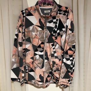 Abstract Sporty Jacket